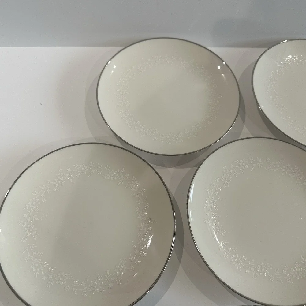 Set of 6 Noritake MONTBLANC Ivory China 6 1/4